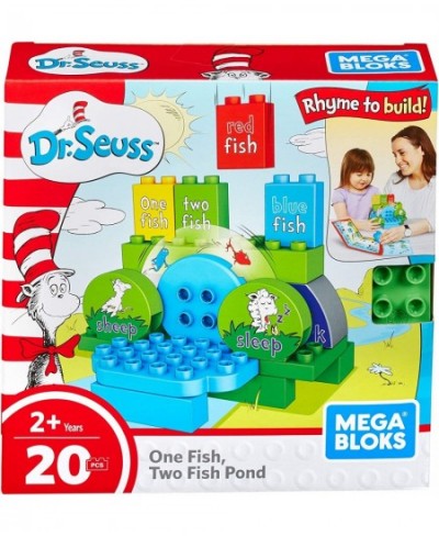 Bloks Dr. Seuss One Fish Two Fish Pond $33.03 - Toy Building Sets