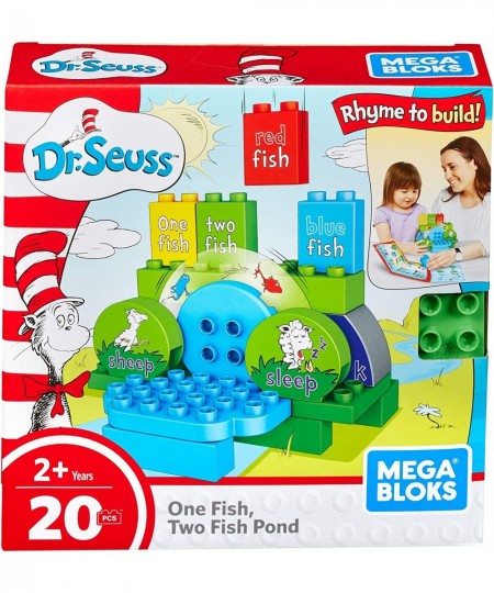 Bloks Dr. Seuss One Fish Two Fish Pond $33.03 - Toy Building Sets