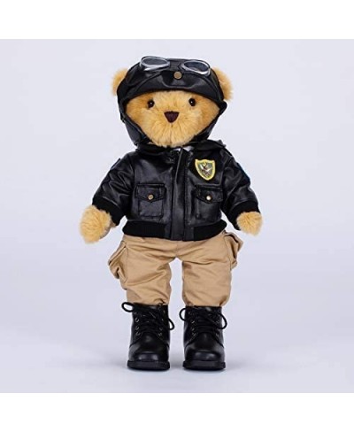 15" 38cm Teddy Bears Pilot Movable Stuffed Doll Gift Plush Toy (15") $81.40 - Stuffed Animals & Teddy Bears