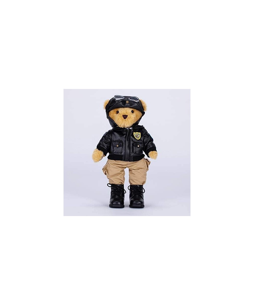 15" 38cm Teddy Bears Pilot Movable Stuffed Doll Gift Plush Toy (15") $81.40 - Stuffed Animals & Teddy Bears