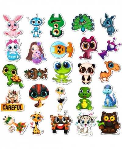 50pcs Cute Cartoon Animal Stickers for Kids Big Eyes Animal Stickers Pack for Water Bottle Laptop Phone Case Decor - Kids Fri...