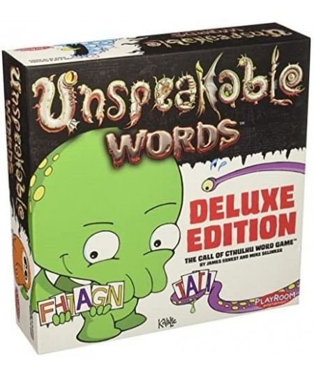 Unspeakable Words Deluxe Edition The Call of Cthulhu Word Card Game $36.81 - Card Games