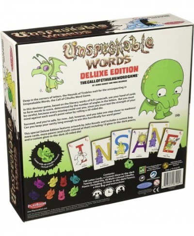 Unspeakable Words Deluxe Edition The Call of Cthulhu Word Card Game $36.81 - Card Games