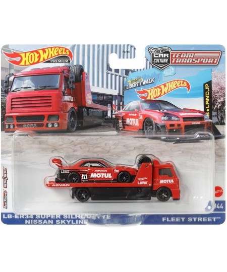 LB-ER34 Super Silouette Nissan Skyline Fleet Street Team Transport Nissan Skyline 44 $59.76 - Nature Exploration Toys