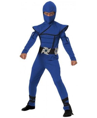 Child Blue Stealth Ninja Costume $30.64 - Kids' Costumes