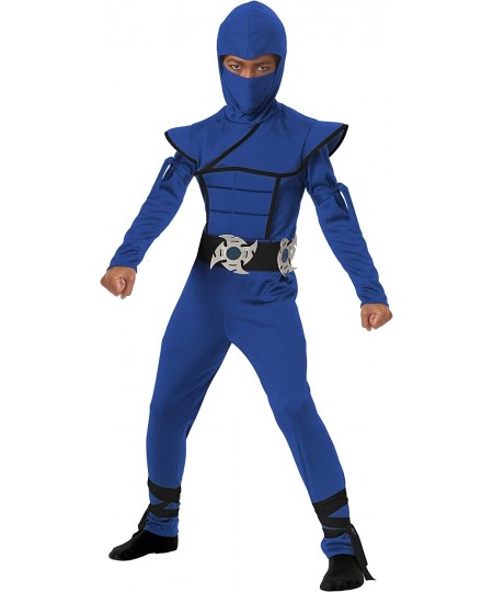 Child Blue Stealth Ninja Costume $30.64 - Kids' Costumes