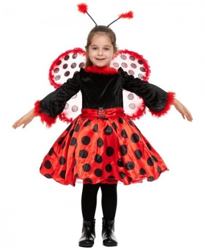 Halloween Ladybug Girl Costume Fancy dress with wings for Themed Parties Cosplay Dress Up Party $40.75 - Kids' Costumes