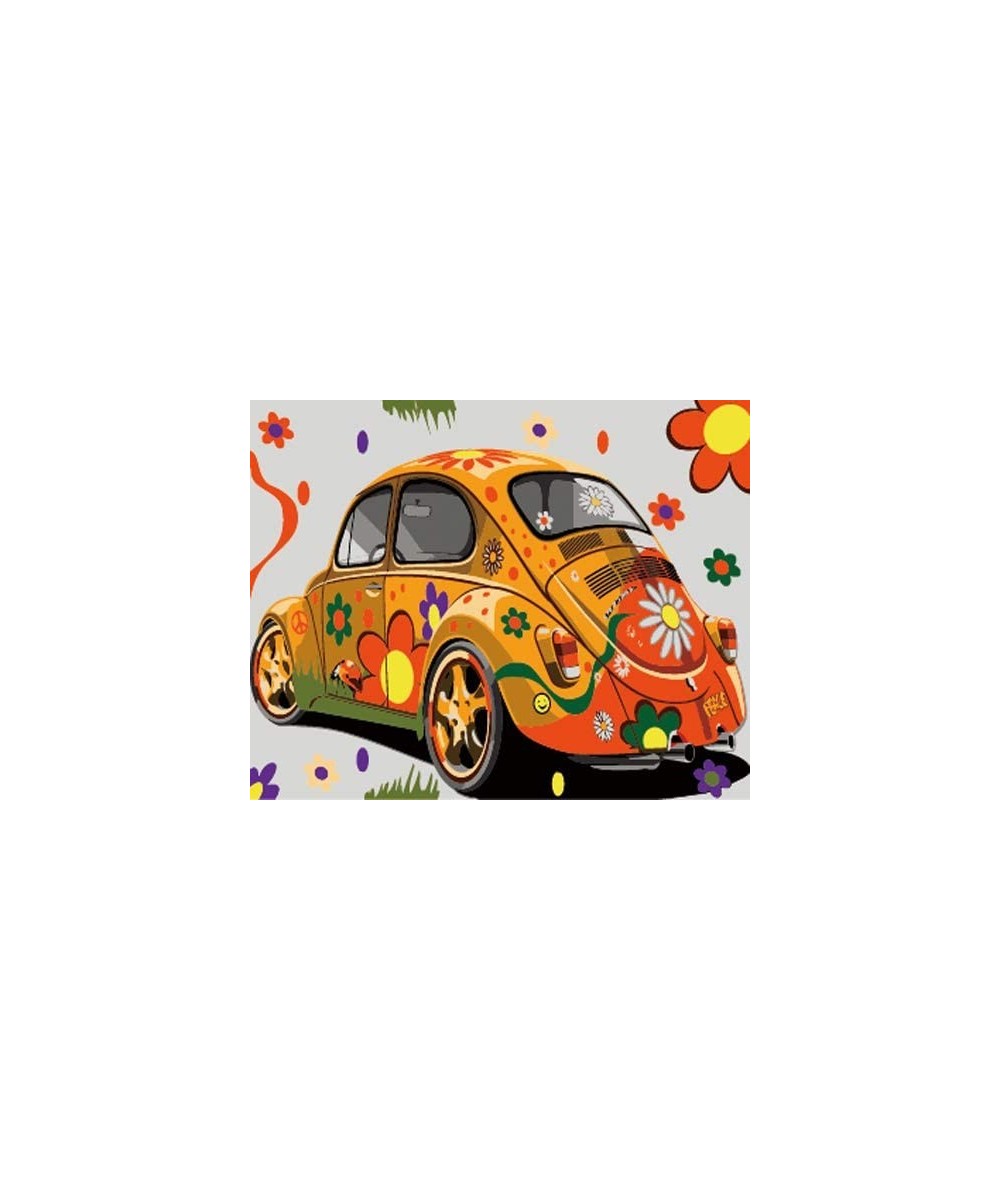 DIY Oil Painting Paintworks Paint by Number for Kids and Adults (16" x 20"Colorful Beetle) $21.59 - Craft Kits