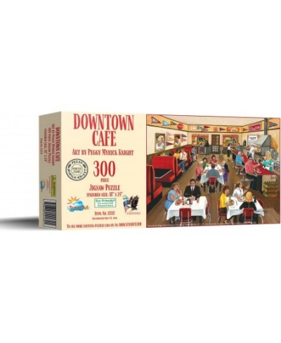 Downtown Cafe 300 pc Jigsaw Puzzle $32.14 - Jigsaw Puzzles