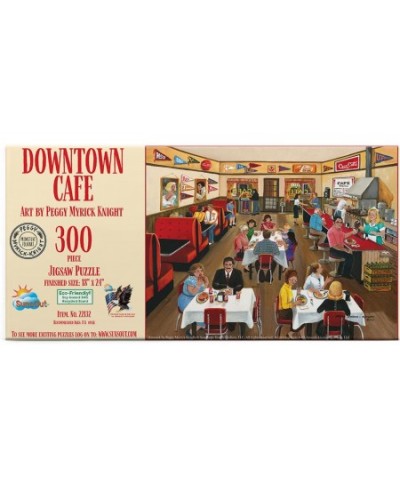 Downtown Cafe 300 pc Jigsaw Puzzle $32.14 - Jigsaw Puzzles