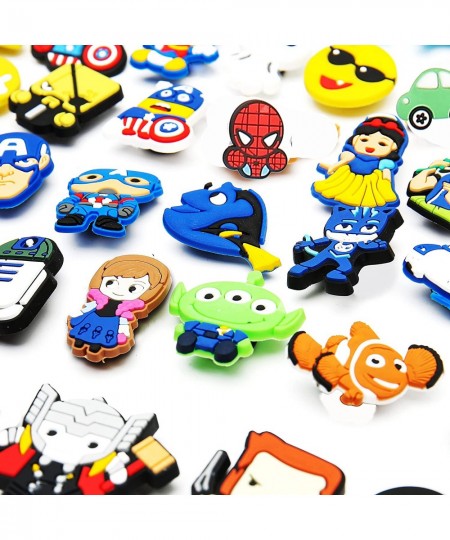 100PCS Different Shoe Charms Decoration Accessories for Clog Wristband Bracelet Girls Boys Teens Kids Birthday Party $28.59 -...