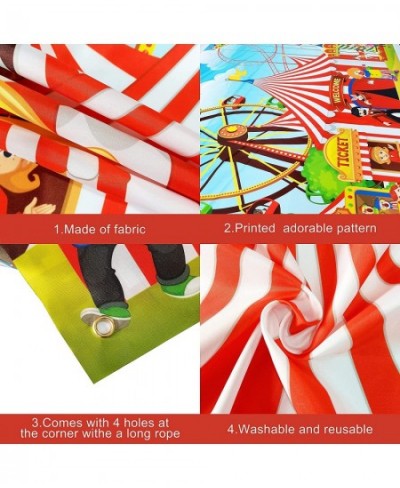 XtraLarge Carnival Backdrop for Carnival Decorations - 72x44 Inch | Circus Theme Party Decorations | Carnival Banner Carnival...