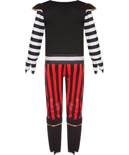 Boys Pirate Costume Kids Halloween Pirate Costume with Accessories $42.69 - Kids' Costumes