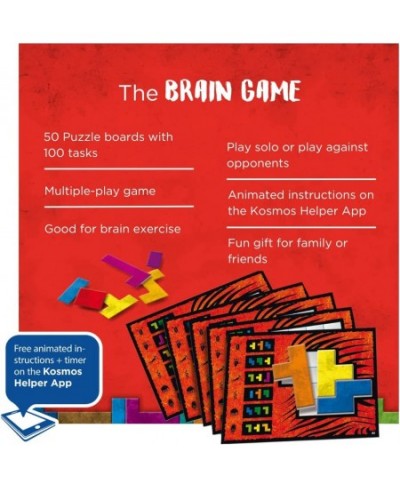 | Ubongo Junior - Sprint to Solve The Puzzle | Family Friendly Board Game Great for Kids | Highly Re-Playable | Quality Compo...