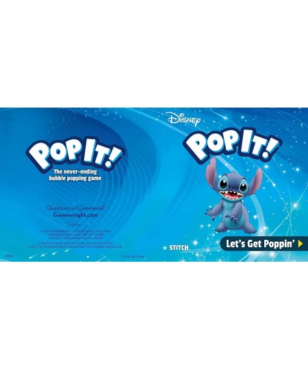 Pop It! Buffalo Games Disney - Stitch - Officially Licensed $18.53 - Fidget Toys