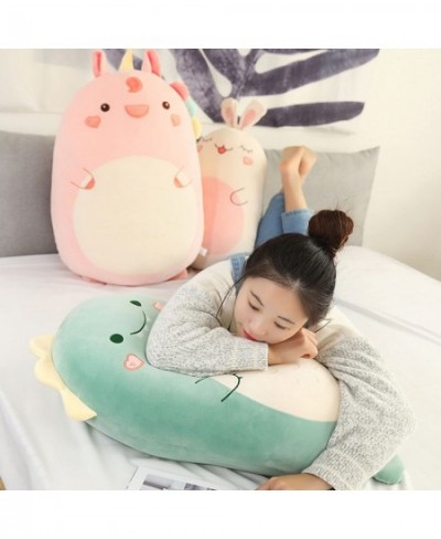 Dinosaur Plush Hugging Pillow Cute Stuffed Animal Plush Toy Throw Pillow Soft Cartoon Plushie Sleeping Pillow for Kids(Dinosa...