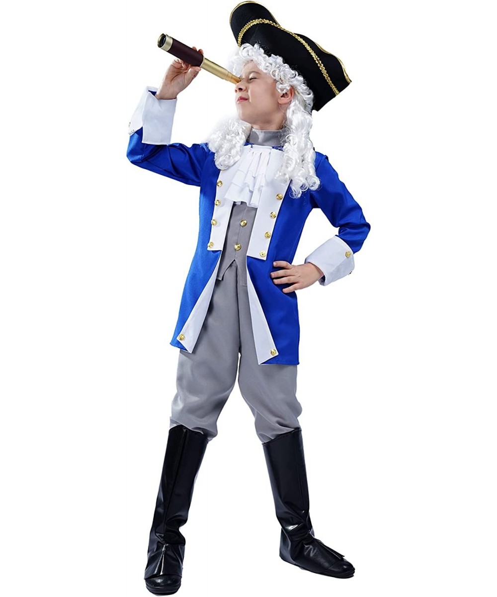 Colonial Patriot Costume With Hat And Wig $59.04 - Kids' Costumes