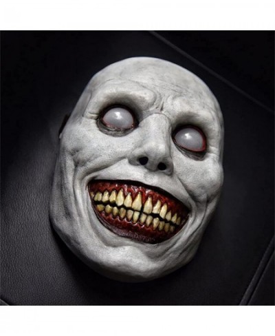 Scary Halloween Mask Smiling Demons Horror Mask Scariest Creepy White Mask with Eye for Evil Cosplay $26.12 - Kids' Dress-Up ...