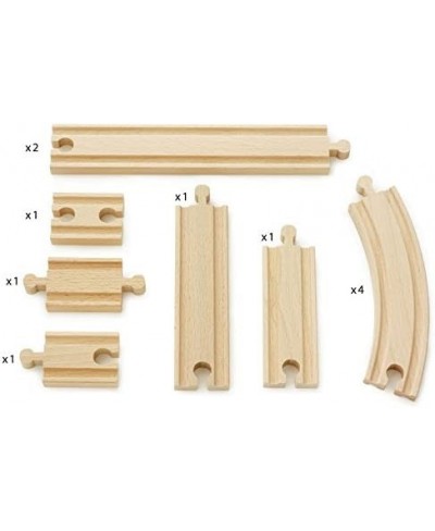 World - 33401 Beginner's Expansion Pack | 11 Piece Wooden Train Tracks for Kids Ages 3 and Up $33.69 - Buildings & Scenery fo...