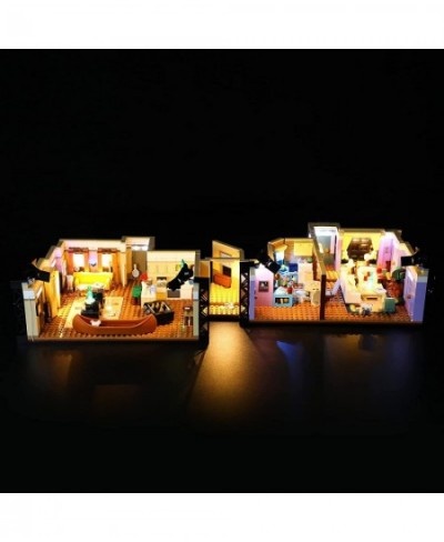 LED Light Kit Compatible with Lego The Friends Apartments - Lighting Set for Creator 10292 Building Model (Lego Set Not Inclu...