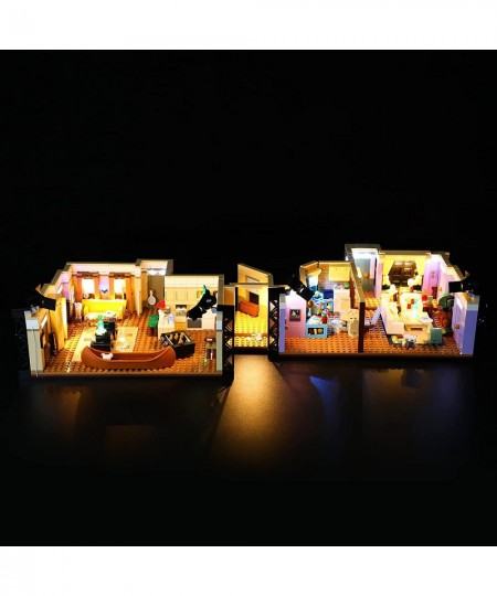 LED Light Kit Compatible with Lego The Friends Apartments - Lighting Set for Creator 10292 Building Model (Lego Set Not Inclu...