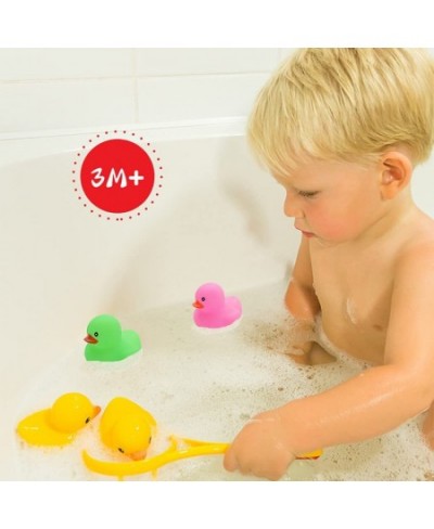 Bath Duck Toys 15 PCS Colorful Mini Rubber Ducks Squeak and Float Duckies Baby Shower Toy Party Decoration for Toddlers Boys ...