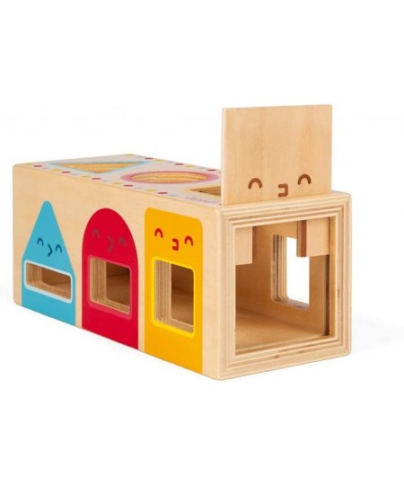 Geometric Shapes 6 pc Wooden Sorting Box - Ages 12+ Months - J05330 $43.94 - Early Development & Activity Toys