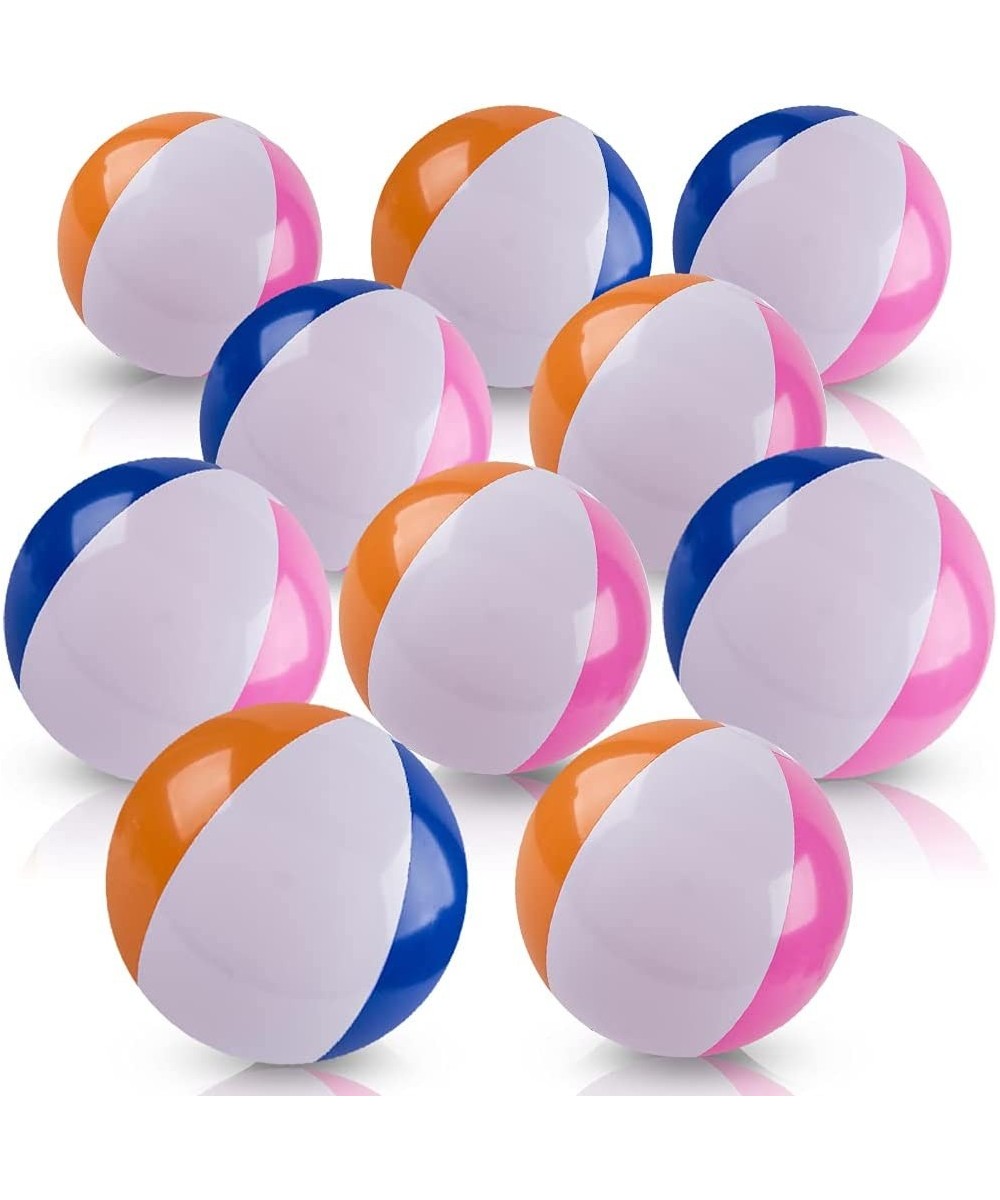 16 Inch Beach Balls for Kids Pack of 12 Inflatable Summer Toys for Boys and Girls Decorations for Hawaiian Beach and Pool Par...