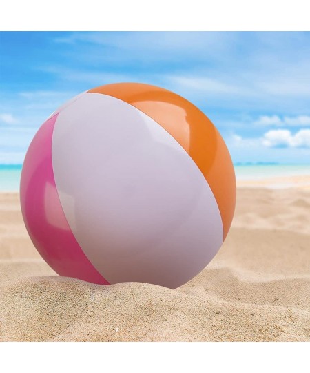 16 Inch Beach Balls for Kids Pack of 12 Inflatable Summer Toys for Boys and Girls Decorations for Hawaiian Beach and Pool Par...