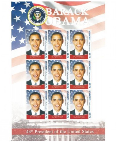 President Barack Obama Collectible Postage Stamps 3650 $32.09 - Collectibles Display & Storage