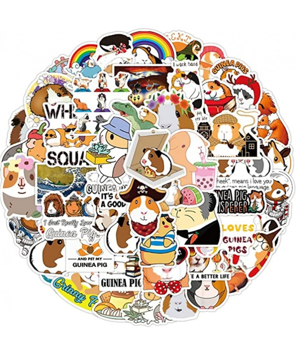 50pcs Cute Anime Pui Pui Guinea Pig Stickers for Kids Funny Cartoon Stickers Colorful Waterproof Stickers for Flask Computer ...