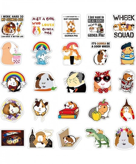 50pcs Cute Anime Pui Pui Guinea Pig Stickers for Kids Funny Cartoon Stickers Colorful Waterproof Stickers for Flask Computer ...