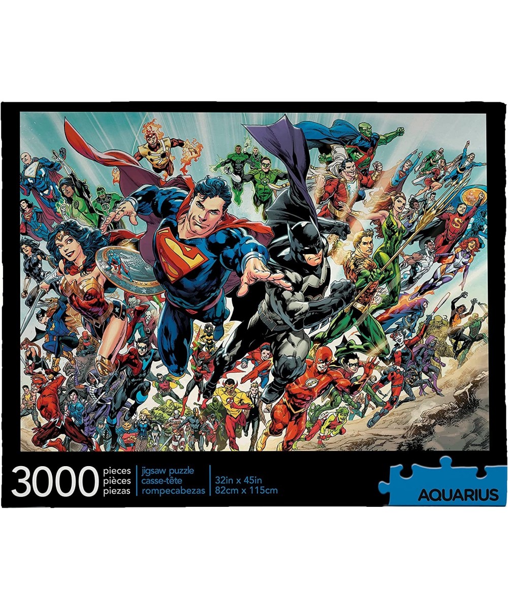 DC Comics Puzzle Cast (3000 Piece Jigsaw Puzzle) - Officially Licensed DC Comics Merchandise & Collectibles - Glare Free - Pr...