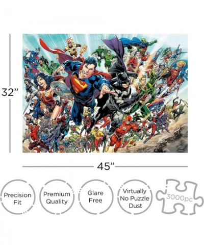 DC Comics Puzzle Cast (3000 Piece Jigsaw Puzzle) - Officially Licensed DC Comics Merchandise & Collectibles - Glare Free - Pr...