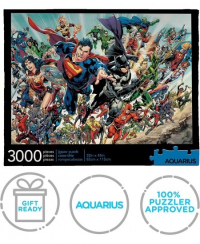 DC Comics Puzzle Cast (3000 Piece Jigsaw Puzzle) - Officially Licensed DC Comics Merchandise & Collectibles - Glare Free - Pr...