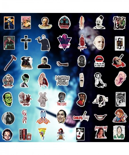 100 Pcs Horror Stickers Horror Gifts Horror Movie Stickers Horror Decor Scary Movie Gifts Spooky Gifts Supernatural Stickers ...