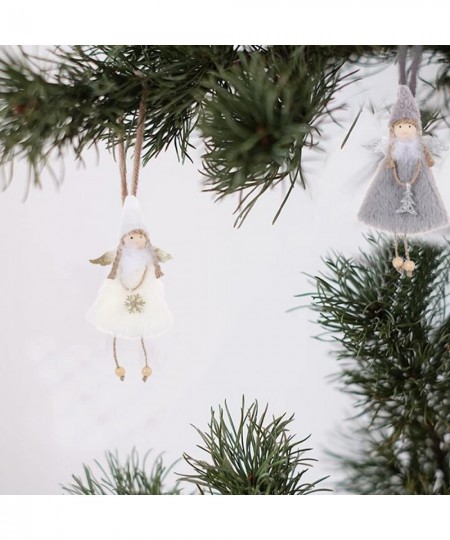 3Pcs Angel Doll Pendant Xmas Tree Hanging Pendant Xmas Doll Hanging Angel for Christmas Party New Year Birthday Party Wedding...