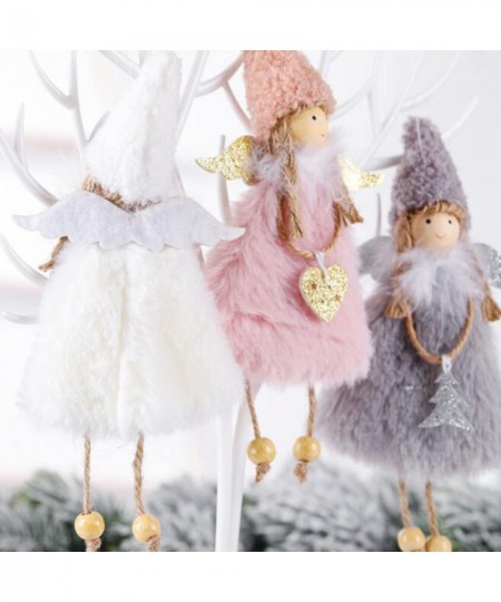 3Pcs Angel Doll Pendant Xmas Tree Hanging Pendant Xmas Doll Hanging Angel for Christmas Party New Year Birthday Party Wedding...