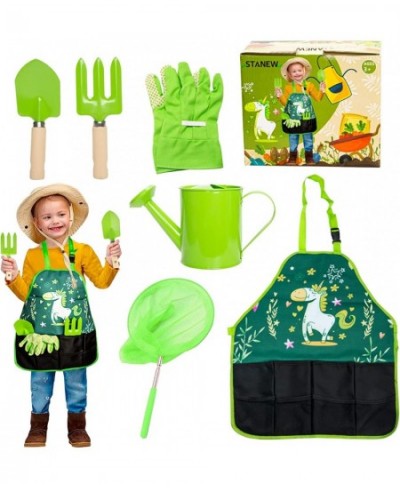 Childrens Gardening Set Kids Garden Tool Set Kid's Gardening Gift Childs outdoor Gardening Set Fishing Net Apron Kettle For K...