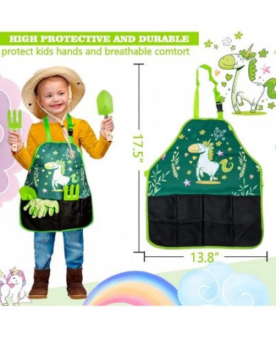 Childrens Gardening Set Kids Garden Tool Set Kid's Gardening Gift Childs outdoor Gardening Set Fishing Net Apron Kettle For K...