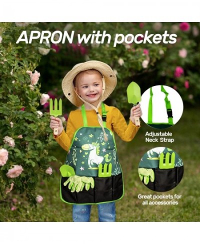 Childrens Gardening Set Kids Garden Tool Set Kid's Gardening Gift Childs outdoor Gardening Set Fishing Net Apron Kettle For K...