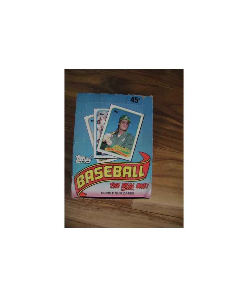 1989 BASEBALL WAX BOX $61.33 - Trading Cards & Accessories