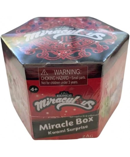 Miraculous 50500 Kwami Surprise Miracle Box Zag Heroez Blind Box - One of 6 - Wayzz Tikki Trixx Plagg Pollen or Nooroo (Singl...