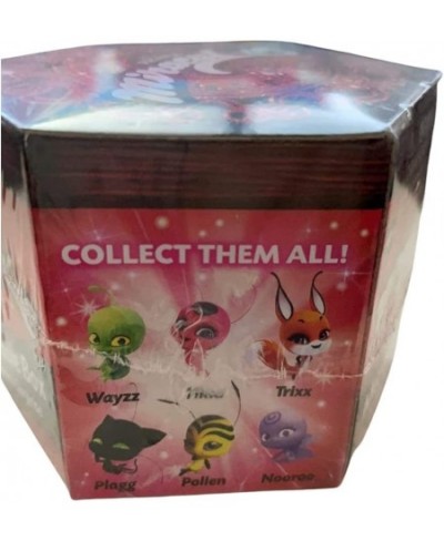 Miraculous 50500 Kwami Surprise Miracle Box Zag Heroez Blind Box - One of 6 - Wayzz Tikki Trixx Plagg Pollen or Nooroo (Singl...