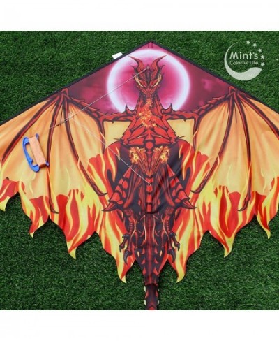 Dragon Kite for Kids Adults Easy to Fly Best Delta Beach Kite 300ft Kite String $31.22 - Kites & Wind Spinners