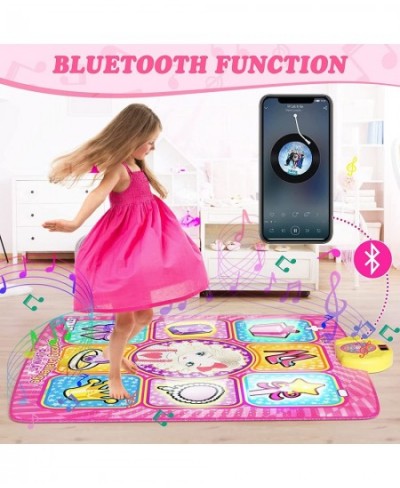 Dance Mat Toys for Girls Birthday Gifts for 3 4 5 6 7 8 9+ Year Old Girl Electronic Music Dance Pad with Bluetooth Function 6...