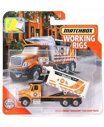 Working Rigs International Workstar 7500 Dump Truck [Orange] Malik $33.93 - Kids' Play Trucks