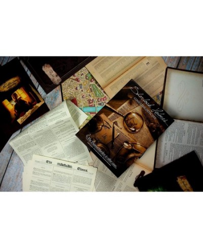 Sherlock Holmes Consulting Detective - The Thames Murders & Other Cases Board/ Mystery Game for Teens and Adults | Ages 14+ |...