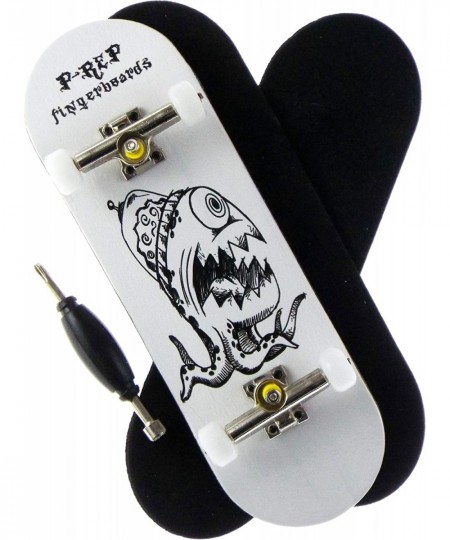 Alien Brain Starter Complete Wooden Fingerboard -Throwback Edition - 30mm $24.73 - Finger Toys