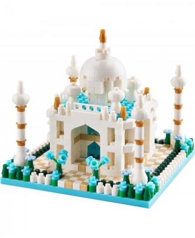 Taj Mahal Architecture Set Micro Mini Blocks Building Model Set for Adults Famous Landmark Collection Kit Perfect Toys Gifts ...